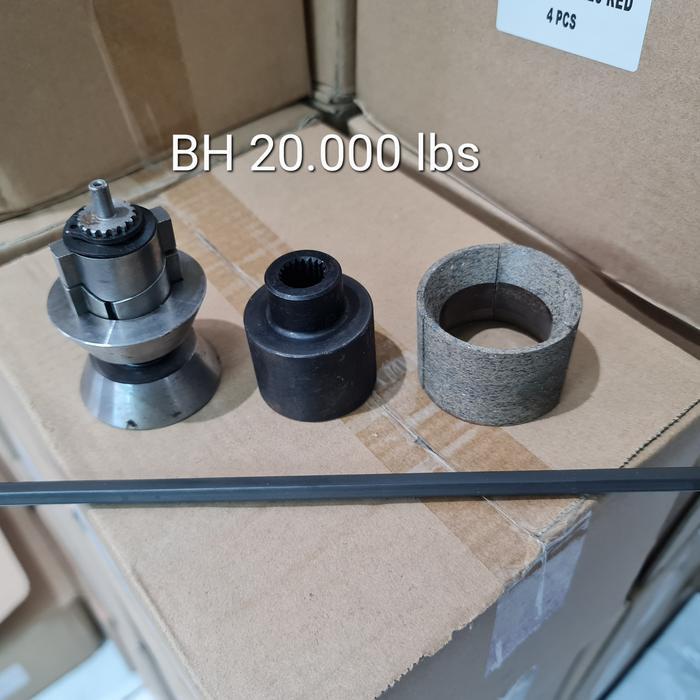 Transmission Shaft & Brake Assembly As Brake Black Horse Winch 20.000