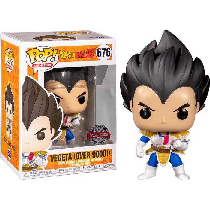 FUNKO POP ANIMATION - DRAGONBALL Z - VEGETA (OVER 9000) [EXCLUSIVE]