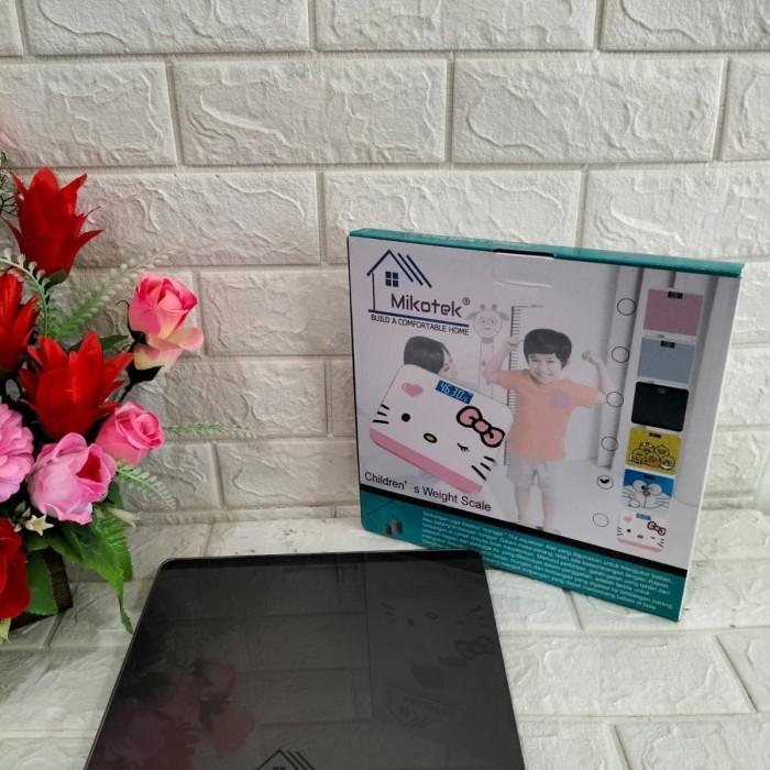 KOTA BATAM - Timbangan Badan Kaca Digital Body Elektronik Elegant Simple Kartun maximal 150kg SCALE