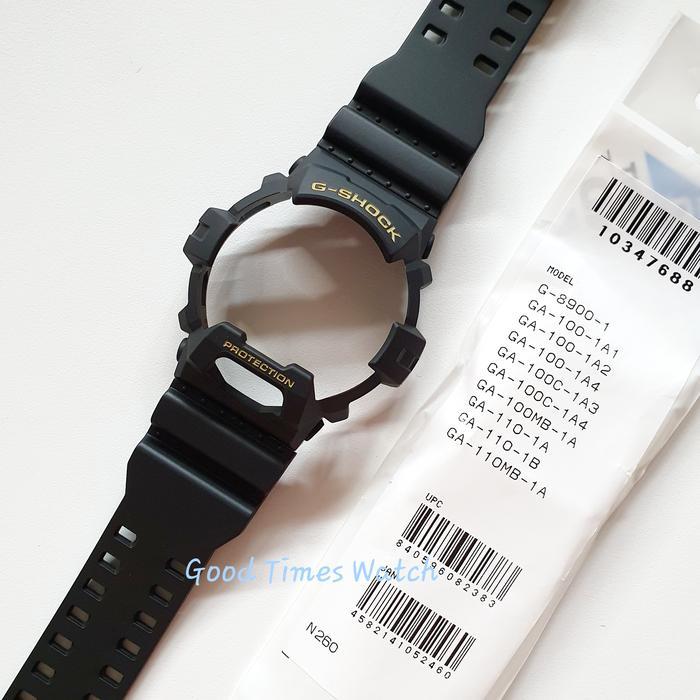 PAKET STRAP BEZEL G-SHOCK G-8900-1DR GR 8900 GW 8900 Casio Original - 07.2026