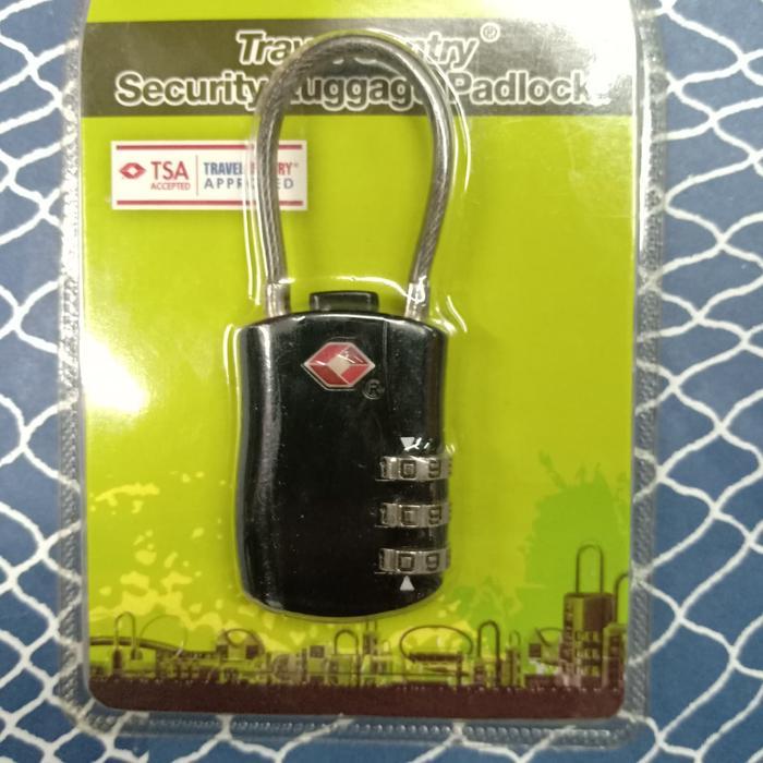 Gembok sling TSA / Gembok koper TSA / Gembok koper / Gembok angka