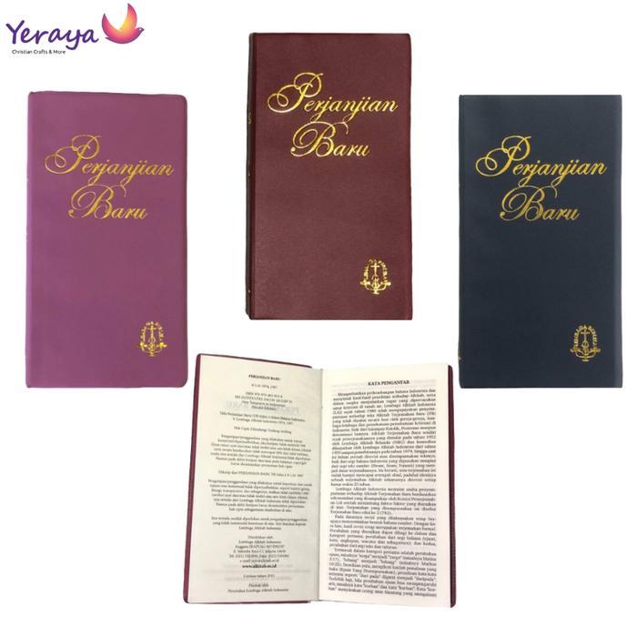 NEW Alkitab Katolik Perjanjian Baru PB -LBI TB 2 Buku Rohani Kitab Suci Katolik