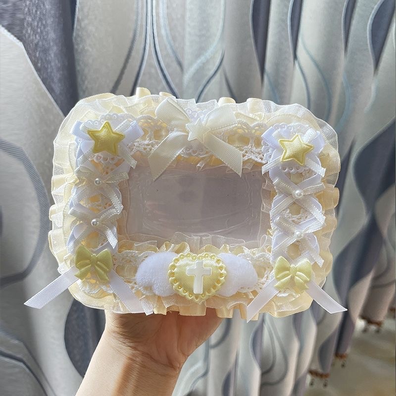 Itabag Insert Ita Accessories 12*16cm Ita Board Ita Bag Decorating Lace Bow Ita Bag Decorations Kits