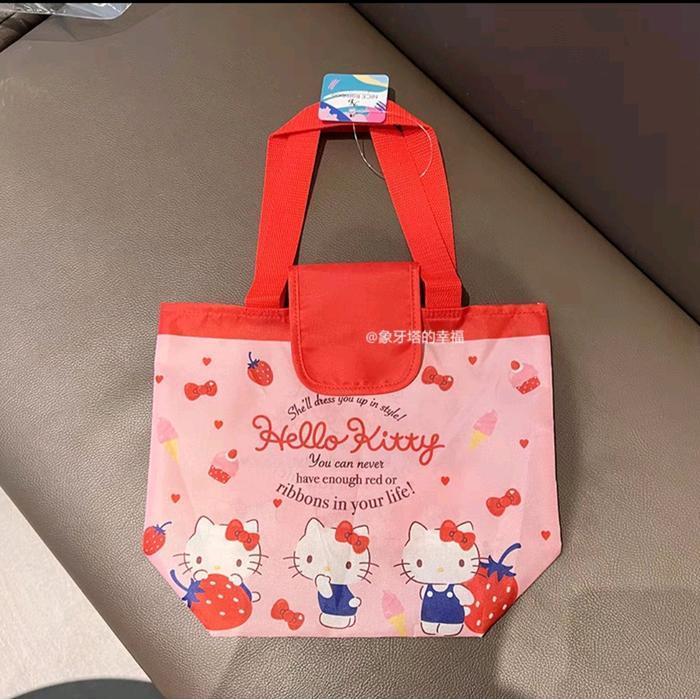 TAS TRAVEL LIPAT SANRIO / TAS IMPORT / TAS LIPAT CINNAMOROLL / HANDBAG SANRIO