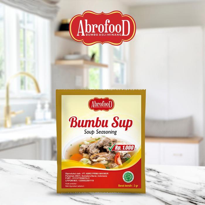 NEW!! Bumbu Sup Abrofood 1000 - Renteng (12 Pcs)