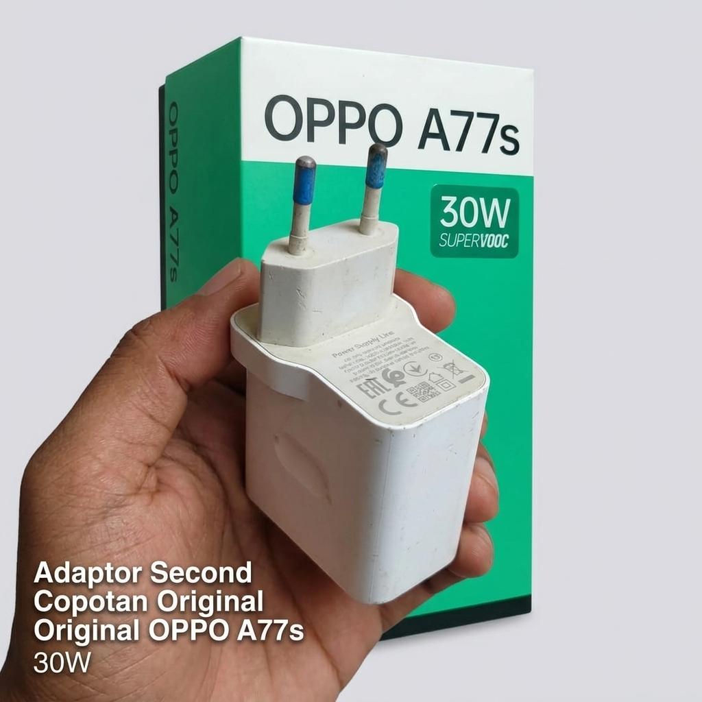 Cas OPPO VC56HBEH Bekas Copotan VOOC Flash Charge 30W Fast Charging 5V 6A Cocok OPPO A77s