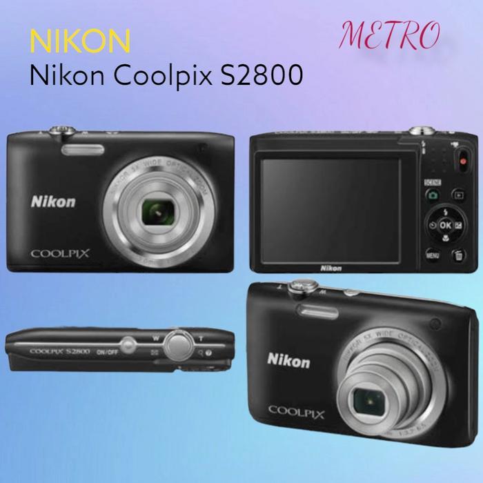 Nikon Coolpix S2800 Nikon Coolpix S2800 Nikon Digital Kamera Terbaru 