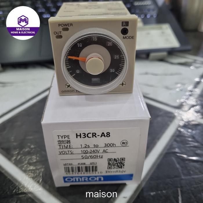 TIMER ANALOG H3CR-A8 24VAC/DC + SOCKET TIMER H3CR 24V