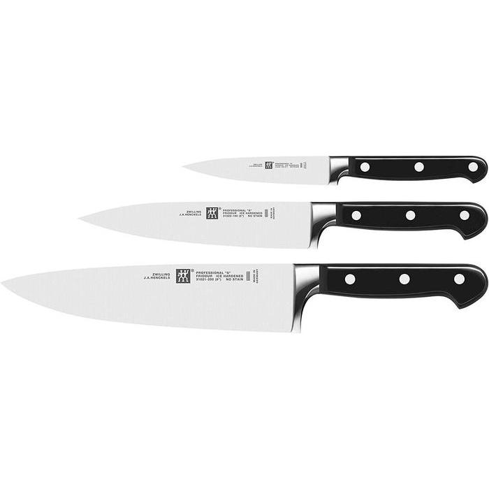 READYY Pisau ZWILLING knife set, 3-piece., Professional S chef's Paring Meat