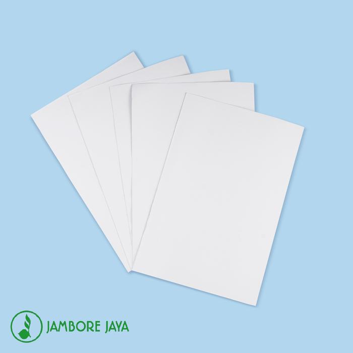Kertas Karton Duplex Putih Coated Besar Plano