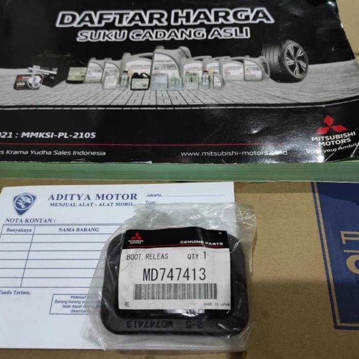Ready Boot Garpu Kopling Mitsubishi Lancer Evo 4 Ck4 1997-2002 Original 100% Kode 340