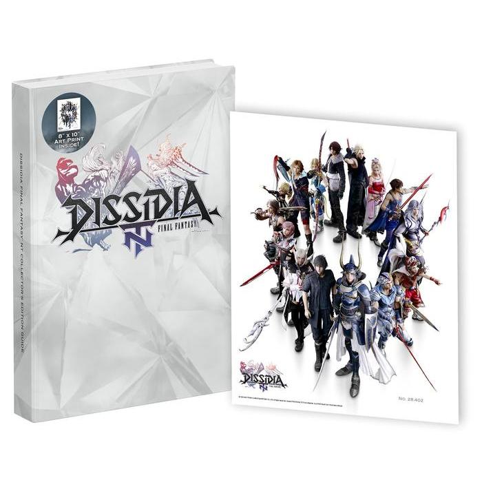 GUIDE BOOK Dissidia Final Fantasy NT Prima Collector Edition Hardcover