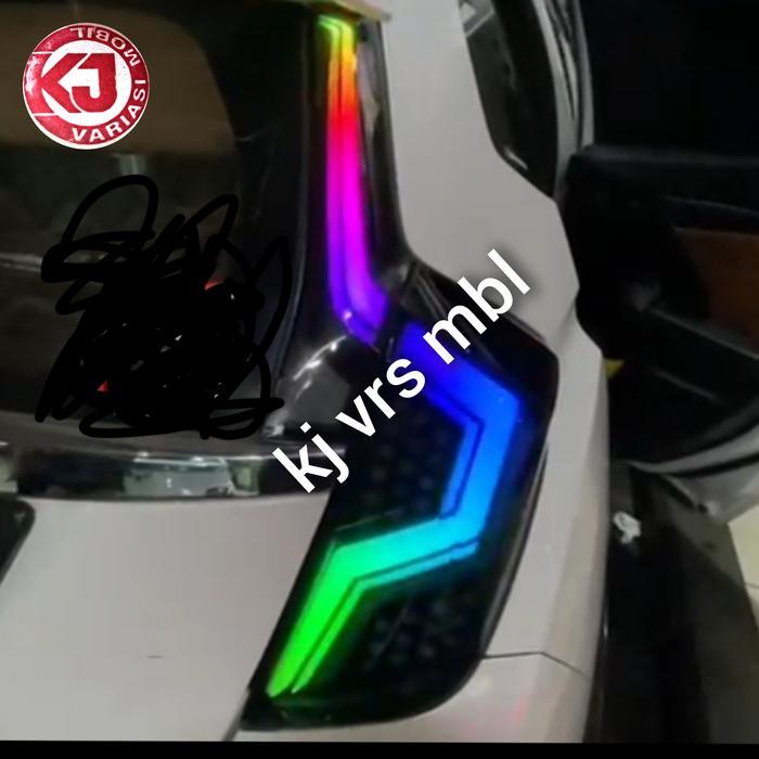 Stop lamp honda jazz GK5 model Lampu RGb smoke