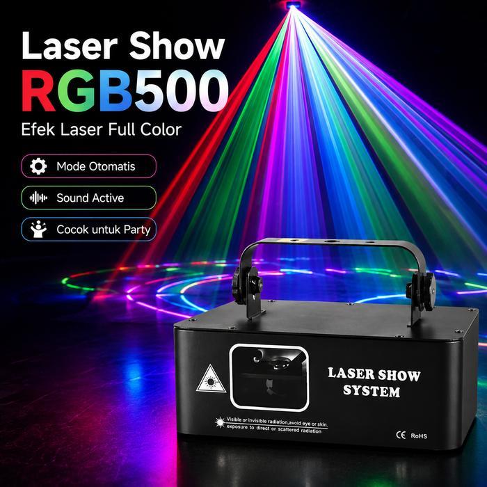 Lampu Sorot Laser Beam Panggung Disco Mini