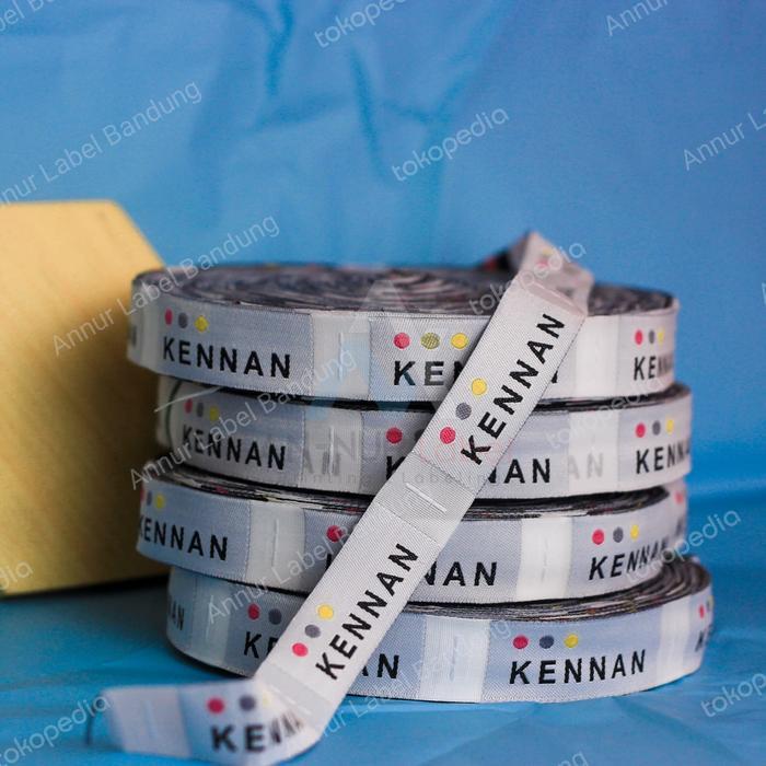 Label Rajut / Woven Bordir / Label Woven / Label Damask / Label Custom