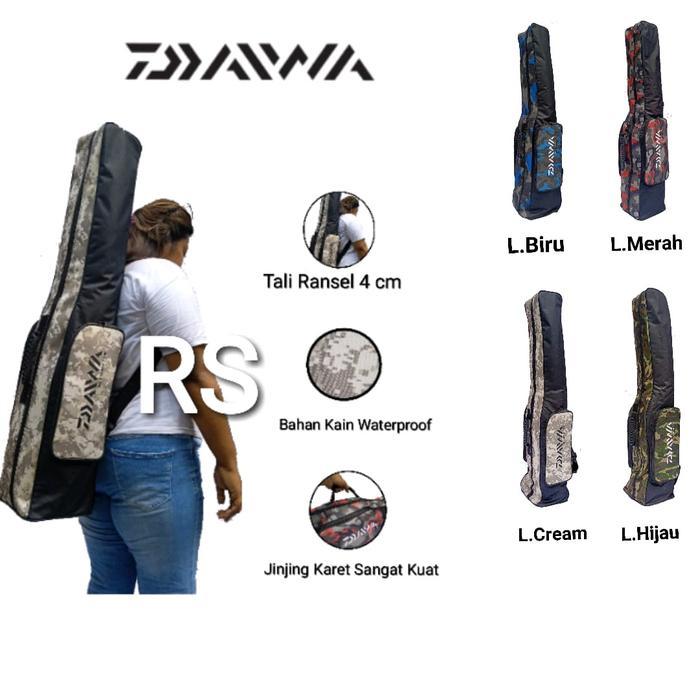 Daido Fishing - Tas Joran Pancing Jumbo Ransel Muat 57 Set Joran
