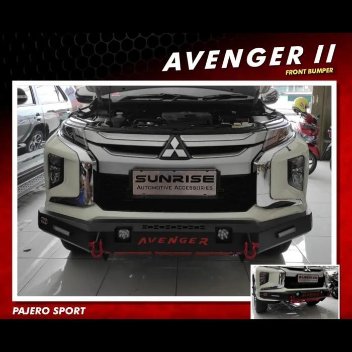 BUMPER DEPAN AVENGER II MITSUBISHI PAJERO SPORT 2016-2025