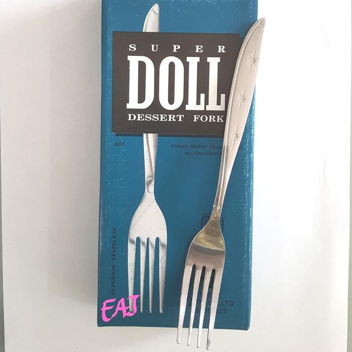 Sendok Garpu Minimalis Garpu Makan Doll 1/2 Lusin Sendok Garpu Praktis Dan Berkualitas / Cod