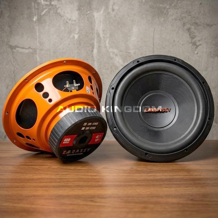 Promo Speaker Embassy Em 1289 Speaker Subwoofer 12 Inch Original Original