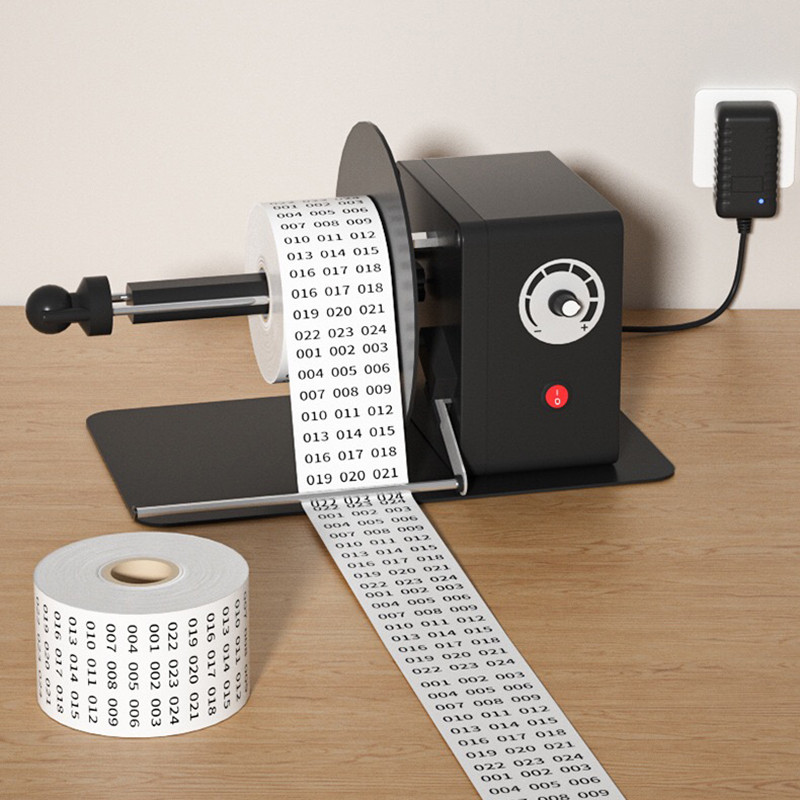 MINI DESKTOP LABEL REWINDER AUTOMATIC REWINDER PAPER MACHINE WASHABLE LABEL PAPER INDUSTRIAL