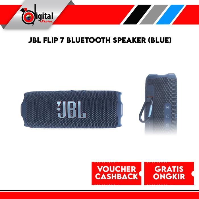 JBL Flip 6 / JBL Flip 7 Bluetooth Speaker Flip6 / Flip 7Speaker Portable - FLIP 7 BLUE