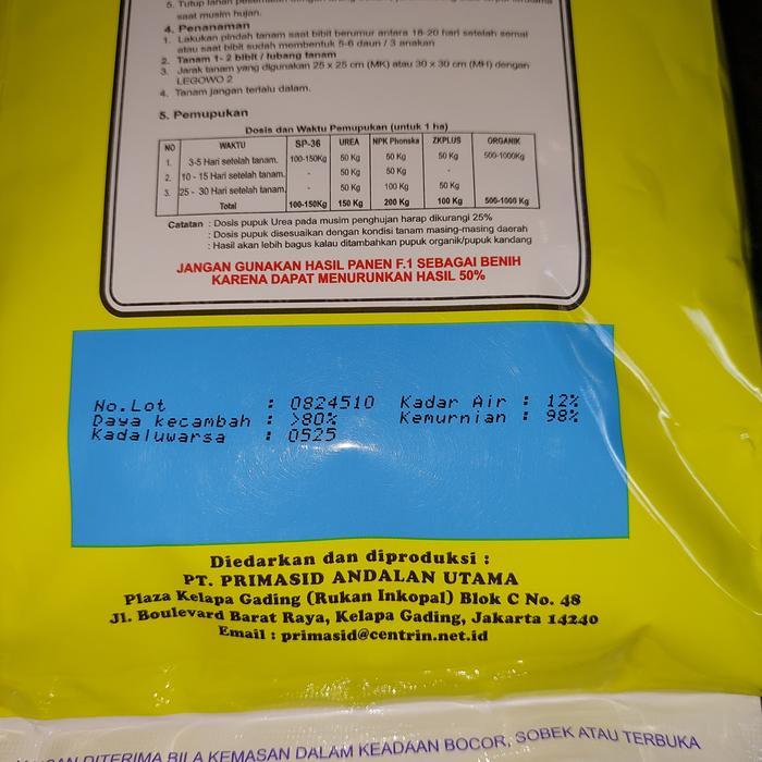 READY bibit padi mapan 05