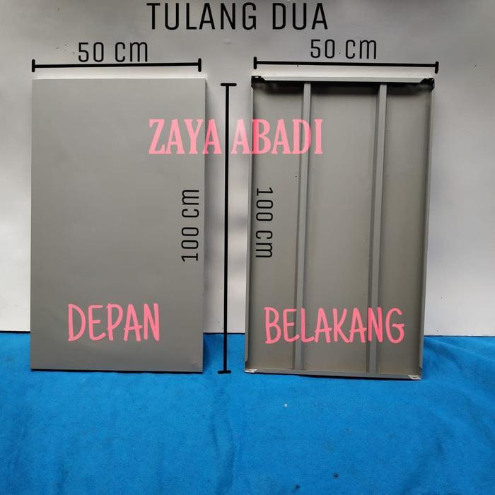 Ambalan Rak Besi Siku Lubang 100 X 50Cm