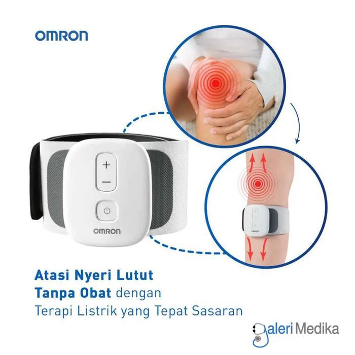 Portable Knee TENS Massager Omron HVF710M Alat Pijat Terapi Lutut Alat Pijat TENS Omron HV F710 M