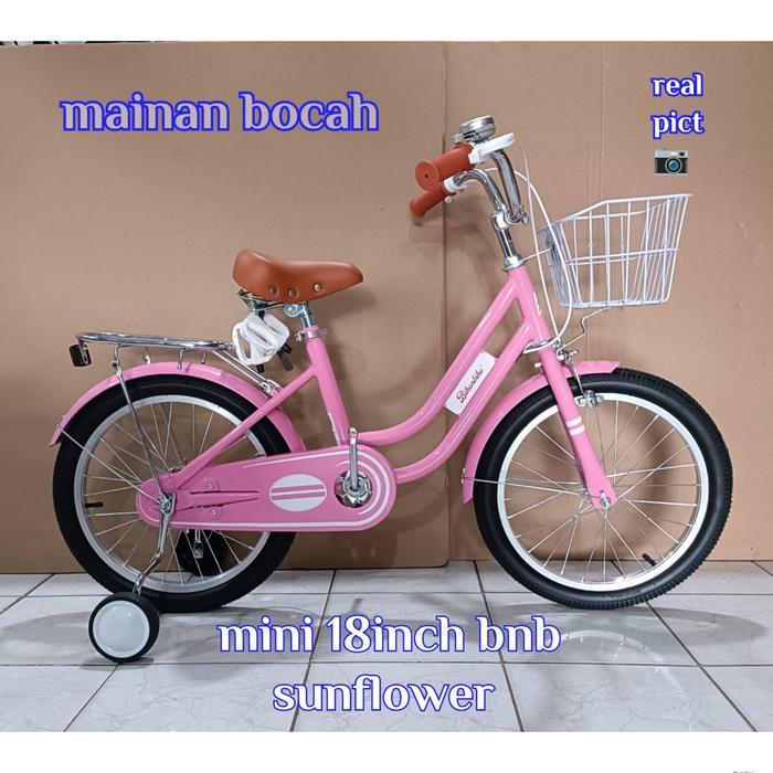 TERBARU sepeda mini bnb 18inch sunflower sepeda mini 18inch bnb sunflower