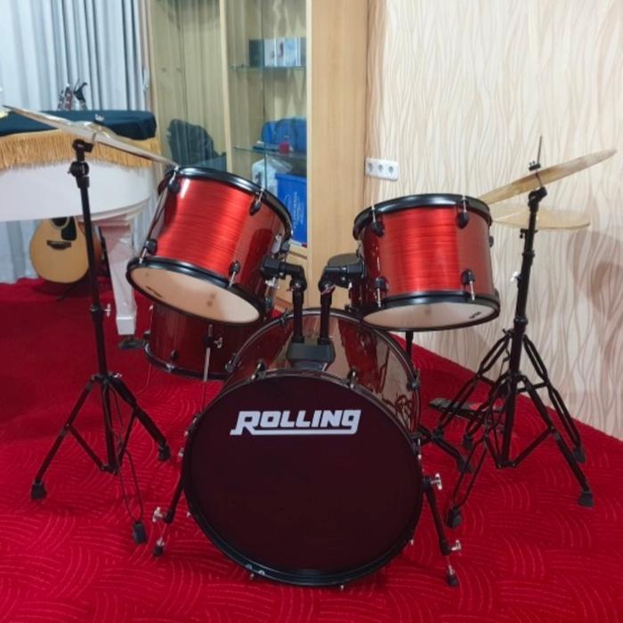 Nebulastoreshop1- Drum Set Rolling Jb-1016/Drum Rolling/Drum Roling/Drum Set Rolling [Kode 1Kode