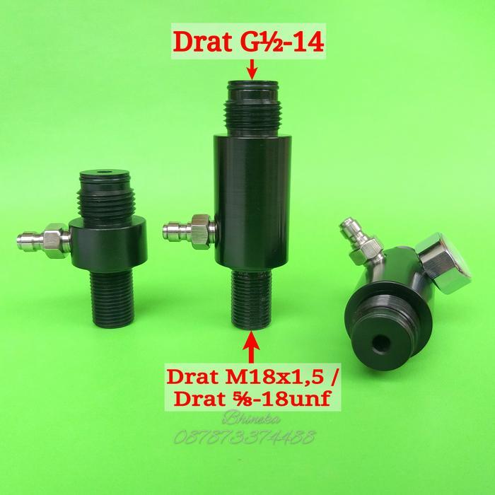 Diskon Adaptor Chamber Ke Tabung Bocap / Adapter Chamber Ke Botol Bocap [Kode 1Kode 2Kode 3Kode