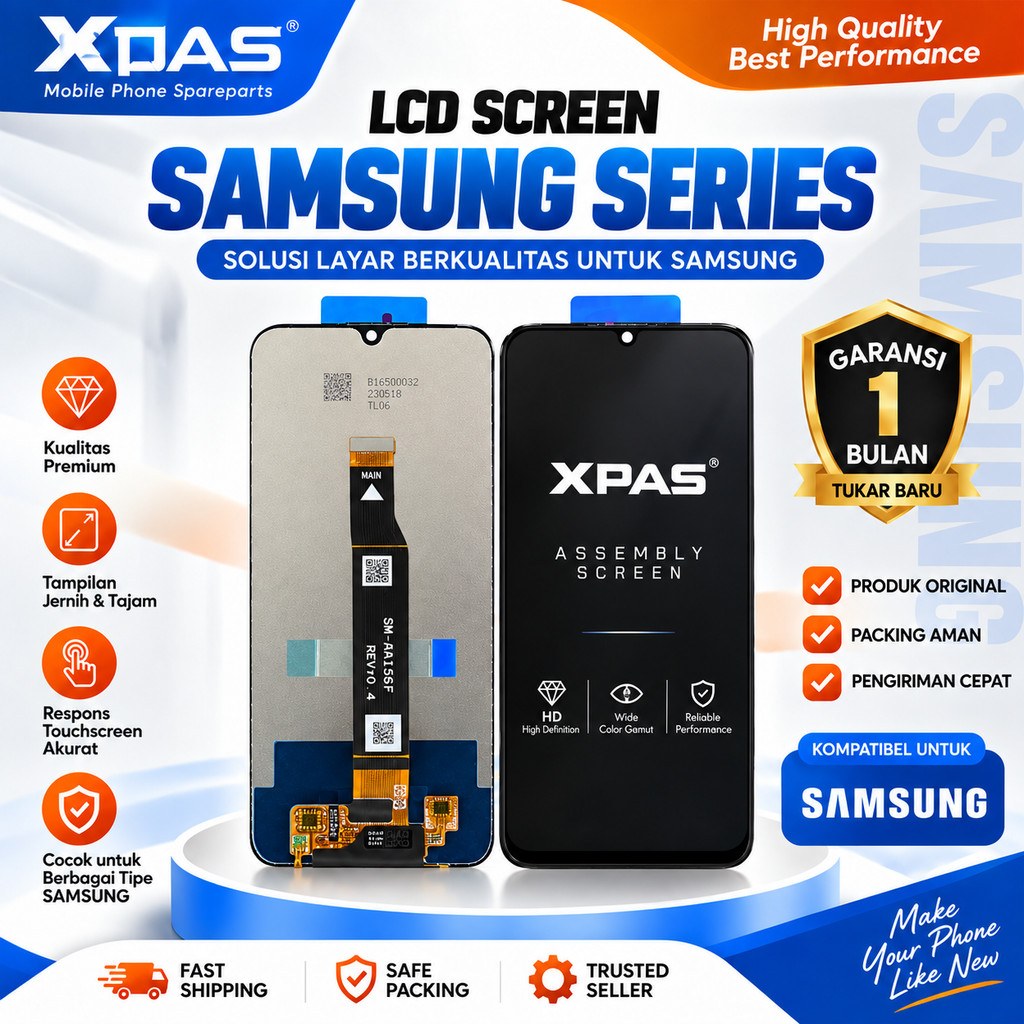 LCD SAMSUNG A02S XPAS ORIGINAL