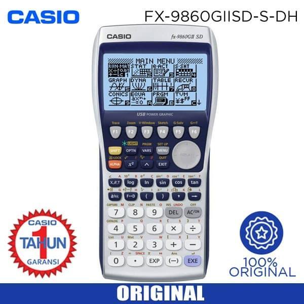 Stok Terbatas Kalkulator Casio Fx 9860 Gii Sd