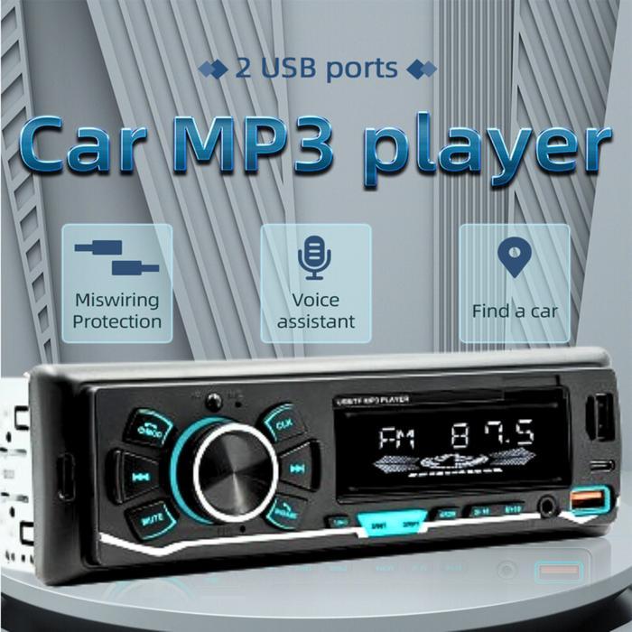 SALE BARU Occkic Tape Mobil Avanza Audio Bluetooth Full Bass MP3 Player Car Double Din USB Hands