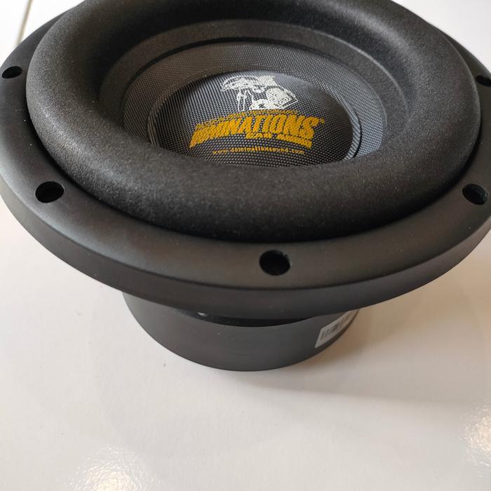 TERLARIS SUBWOOFER DOMINATIONS DEWARUCI 8 INCH DVC 2 OHM ( BEKAS)