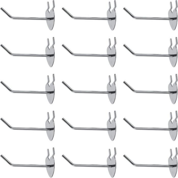 10PCS TRIANGLE HOOK RAM 25CM HOOK PERFORATED HOOK DISPLAY CANTOLAN RAM PROMO