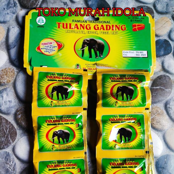 Promo Kapsul Herbal Tulang Gading Termurah