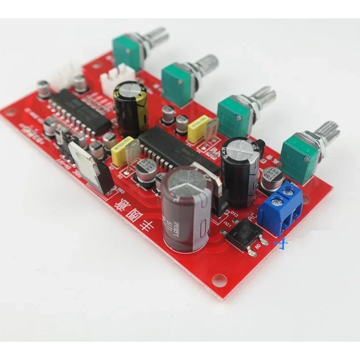 UPC1892 HIFI Stereo Preamp Amplifier Volume Tone Control JRC2150 BBE Preamplifier Treble Balance