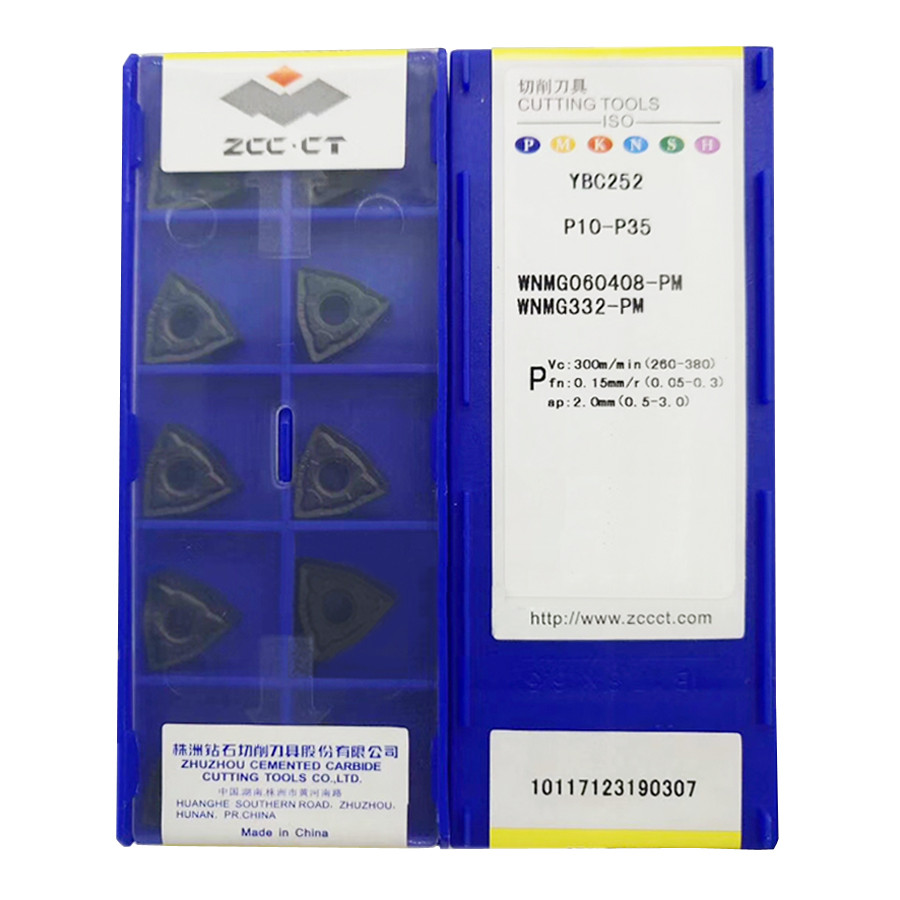 ZCC.CT WNMG060404 WNMG060408 WNMG080404 WNMG080408 WNMG080412 YBC252 YBM153 Carbide Insert WNMG Inse
