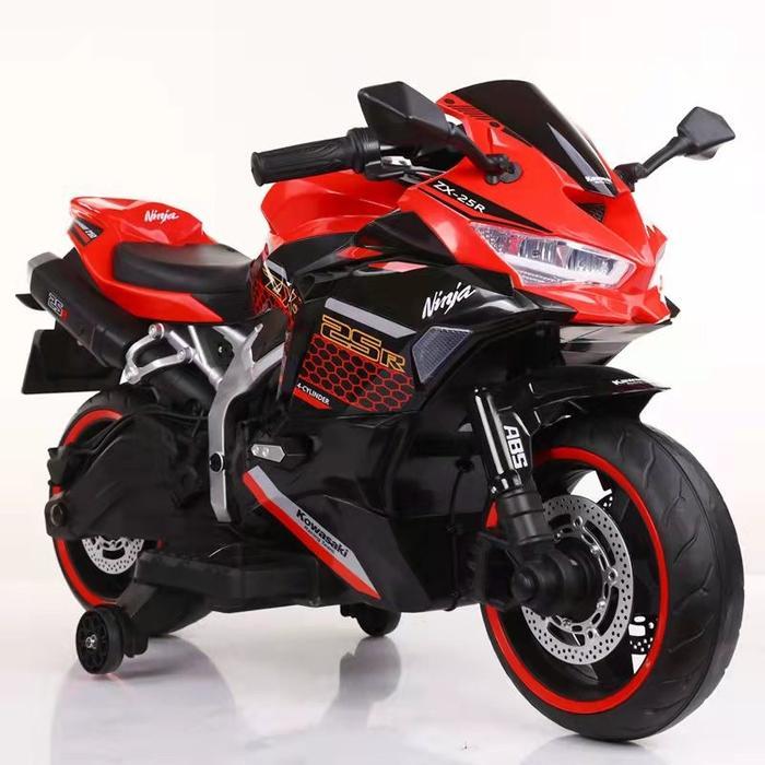 Mainan Anak MOTOR AKI Kowasaki Ninja GO - YUKITA 738