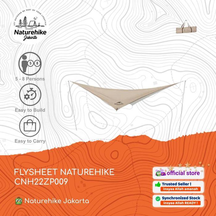 FLYSHEET TENDA SHELTER CAMPING NATUREHIKE CNH22ZP009