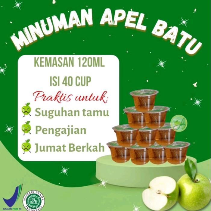 sari apel batu malang panorama kemasan cup Minuman