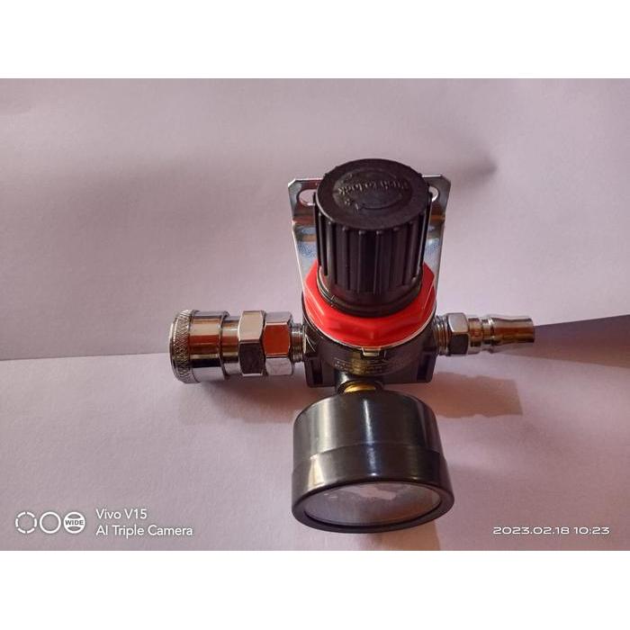 Acomemart - Regulator Angin Pengatur Tekanan Angin Air Filter Regulator Kompresor