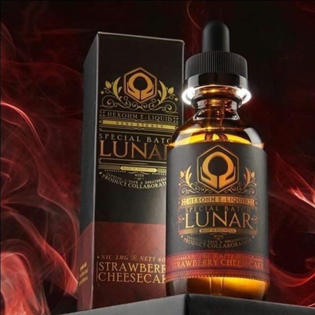 UA LUNAR HEXOHM STRAWBERRY CHEESECAKE 60ML BY VAPEZOO