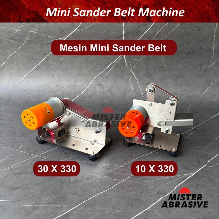 Termurah Mesin Amplas Belt 10X330 30X330 Mm Electric Mini Sanding Machine Multifunctional Sander