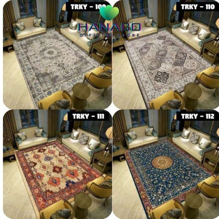 Cod Hanaco - Grosir Ambal Turkey Turkey Karpet 2 Meter X 1,4 Meter Karpet Turkey