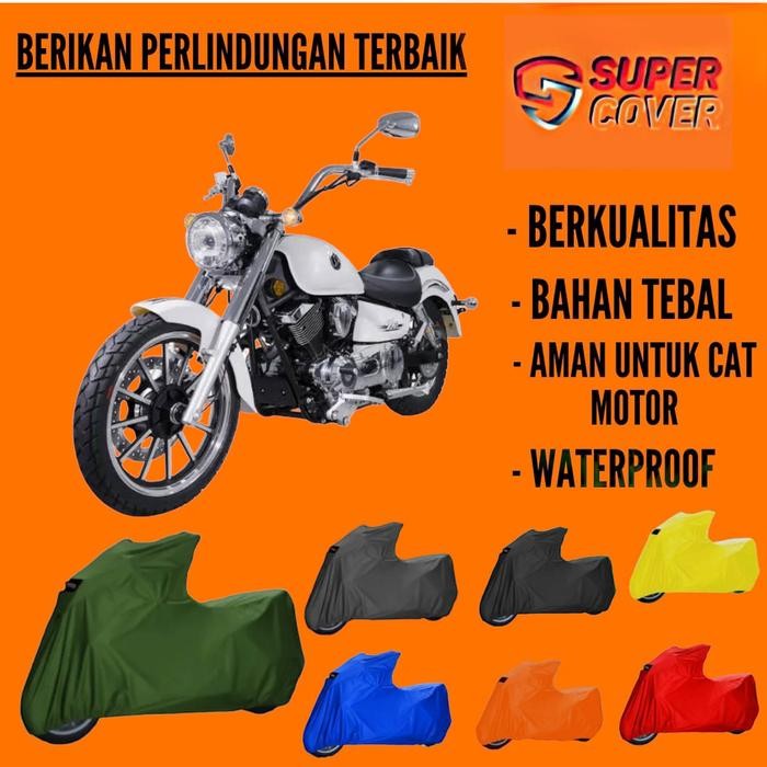 Selimut Motor Xtreme Outdoor Sm V16 Premium Super Cover Tebal Anti Uv Anti Cakar Kucing Dan