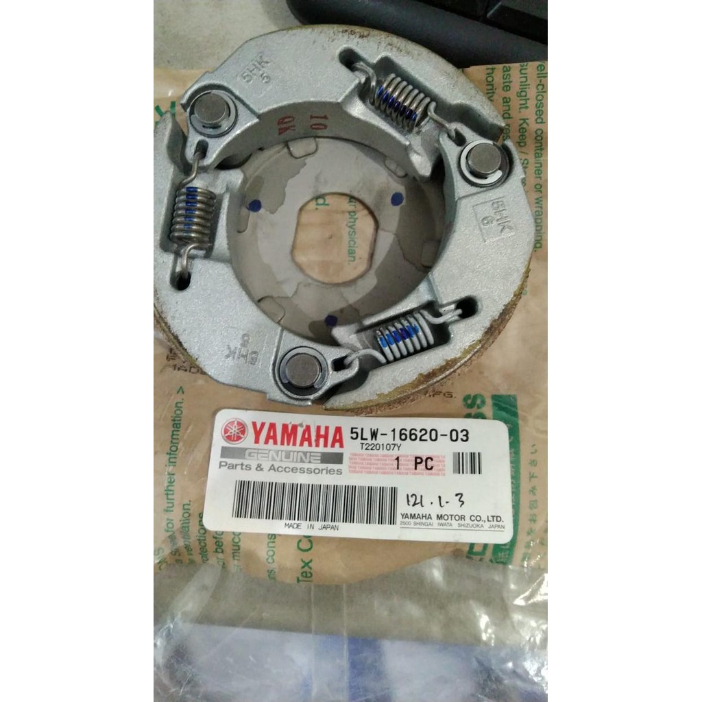 Kampas Ganda Full Set Yamaha Nouvo 5Lw-16620-03 Ori