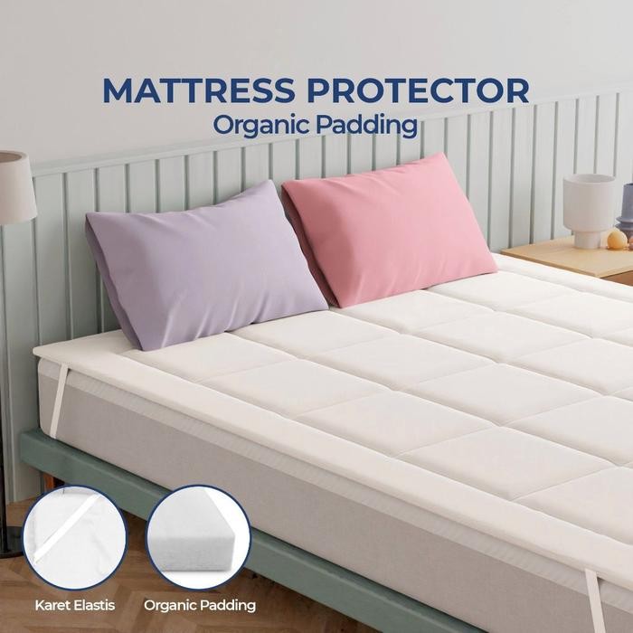 (Good) Matras/Mattres Protector Aloevera Pelapis Kasur - Spring Bed