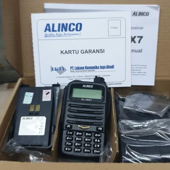 HT ALINCO DJ CRX7 DUALBAND MURAH - HT DUALBAND ALINCO DJ CRX7 MURAH